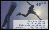 BRD MiNr. 2727-2730 Satz ** Sporthilfe 2009: Leichtathletik-WM Berlin, postfr.
