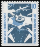 BRD MiNr. 1347C-1347D Satz ** Sehenswürdigkeiten (II), C+D-Werte, postfrisch