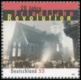 FRG MiNo. 2762 ** 20th anniversary of the Peaceful Revolution, MNH