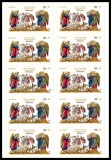 FRG MiNo. FB 60 (3268) ** Christmas 2016, foil sheet, self-adhesive, MNH