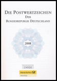 Yearbook 2008 Postage stamps of the Federal Republic of Germany without stamps