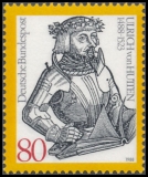 BRD MiNr. 1364 ** 500.Geburtstag von Ulrich von Hutten, postfrisch