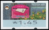 FRG MiNr. ATM 9 set 45-450 Euro cent ** Frama labels: Receive letters, MNH