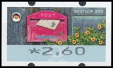 FRG MiNr. ATM 9 set 45-450 Euro cent ** Frama labels: Receive letters, MNH