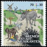 FRG MiNo. 3282-3284 set ** Welfare 2017: Bremen Town Musicians, MNH