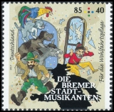 FRG MiNo. 3282-3284 set ** Welfare 2017: Bremen Town Musicians, MNH