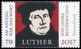 FRG MiNo. 3300 ** 500 years of Reformation (Community stamp with Brazil), MNH