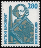 BRD MiNr. 1379-1381 Satz ** Sehenswürdigkeiten (IV), postfrisch