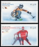 BRD MiNr. 2781-2782 Satz ** Sporthilfe 2010 (I): Spiele Vancouver, postfrisch