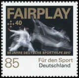 FRG MiNo. 3307-3309 set ** Sports Aid 2017: 50 Years of German Sports Aid, MNH