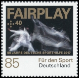 BRD MiNr. 3307-3309 Satz ** Sporthilfe 2017: 50 Jahre dt. Sporthilfe, postfr.