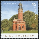 FRG MiNo. 3316-3317 set ** Lighthouses: Kiel-Holtenau & Bremerhaven Unterf., MNH