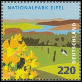 BRD MiNr. 2737 ** National- & Naturparks: Nationalp. Eifel, postfr., aus Bl. 74