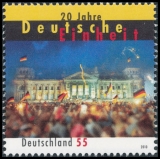 BRD MiNr. 2821 ** 20 Jahre Deutsche Einheit, postfrisch