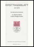 BRD MiNr. 1022 ETB 20/1979 o 300 Jahre Lotsen-Reglements