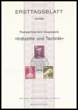 BRD MiNr. 1134-1135, 1138 ETB 12/1982 o Industrie und Technik (III)