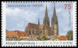 BRD MiNr. 2844-2845 Satz ** UNESCO-Welterbe: Nara und Altst. Regensburg, postfr.