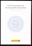 Jahrbuch 2016 Die Postwertzeichen der Bundesrepublik Deutschland ohne Marken