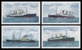 FRG MiNo. 2809-2812 set ** Youth 2010: Historic express steamers, MNH