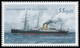 FRG MiNo. 2809-2812 set ** Youth 2010: Historic express steamers, MNH