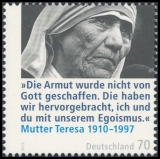 BRD MiNr. 2813 ** 100.Geburtstag von Mutter Teresa, postfrisch