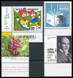 FRG MiNo. 3331-3334 ** New issues Germany september 2017, MNH