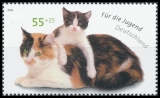 BRD MiNr. 2402-2406 Satz ** Jugend 2004: Katzen, postfrisch