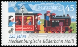 BRD MiNr. 2872 ** 125 Jahre Mecklenburgische Bäderbahn, postfrisch