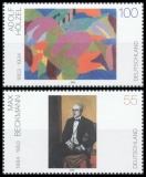 FRG MiNo. 2315-2316 Set ** German Painting of the XXth Century (VIII), MNH