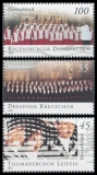 BRD MiNr. 2318-2320 Satz (aus Block 61) ** Berühmte Knabenchöre, postfrisch