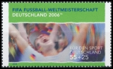 BRD MiNr. 2324-2328 Satz ** Sporthilfe 2003: Fußball-WM 2006, postfrisch