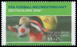 FRG MiNo. 2324-2328 set ** Sports Aid 2003: Football World Cup 2006, MNH