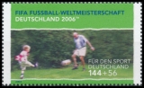 BRD MiNr. 2324-2328 Satz ** Sporthilfe 2003: Fußball-WM 2006, postfrisch
