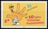 BRD MiNr. 2344 ** 10 Jahre fünfstellige Postleitzahlen, postfrisch
