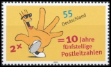 FRG MiNo. 2344 ** 10 years five-digit postal codes, MNH