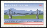 BRD MiNr. 2347 ** 100 J. Salzachbrücke Laufen-Obernd., selbstkl., aus MS,postfr.