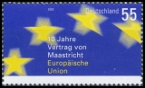 BRD MiNr. 2373 ** 10 Jahre Vertrag von Maastricht, postfrisch