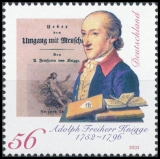 BRD MiNr. 2241 ** 250. Geburtstag von Adolph Freiherr von Knigge, postfrisch