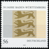 BRD MiNr. 2248 ** 50 Jahre Baden-Württemberg, postfrisch