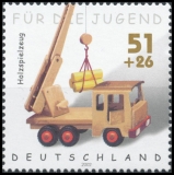 BRD MiNr. 2260-2264 Satz ** Jugend 2002: Kinderspielzeug, postfrisch