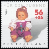 BRD MiNr. 2260-2264 Satz ** Jugend 2002: Kinderspielzeug, postfrisch