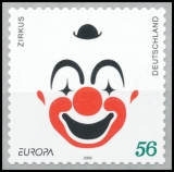 BRD MiNr. 2272 ** Europa 2002: Zirkus, selbstklebend, postfrisch