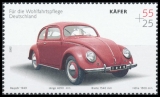 FRG MiNo. 2289-2293 Set ** Welfare 2002: Oldtimer-Automobile (I), MNH