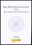 Jahrbuch 2003 Die Postwertzeichen der Bundesrepublik Deutschland ohne Marken