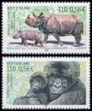 FRG MiNo. 2182-2183 set ** Endangered species (II), MNH