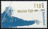 BRD MiNr. 2186 ** 100. Geburtstag von Werner Egk, postfrisch