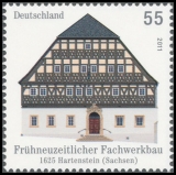 FRG MiNo. 2861-2862 set ** Half-timbered buildings in Germany (II), MNH