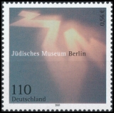 BRD MiNr. 2216 ** Eröffnung des Jüdischen Museums in Berlin, postfrisch