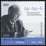 BRD MiNr. 2228 ** 100. Geburtstag von Werner Heisenberg, postfrisch