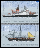 FRG MiNo. 2229-2230 Set ** 100 years of German Antarctic research, MNH